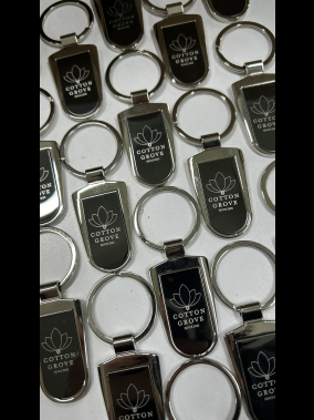 Tek Taraflı Metal Anahtarlık