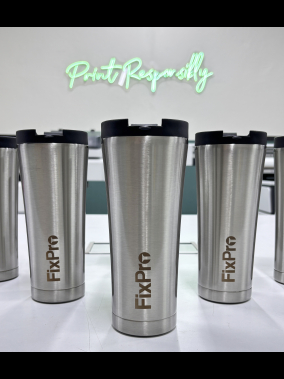 500 ml Kaydırmaz Taban Termos Bardak