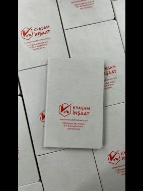 13 x 21 cm Termo Deri Kapaklı Ekonomik Defter 160 Sayfa 60 gr Holmen İç Kağıt Çizgili