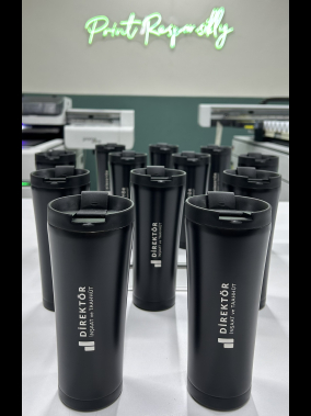 500 ml Kaydırmaz Taban Termos Bardak