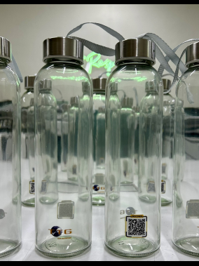 500 ml Cam Matara Şu Şişesi Kılıfsız