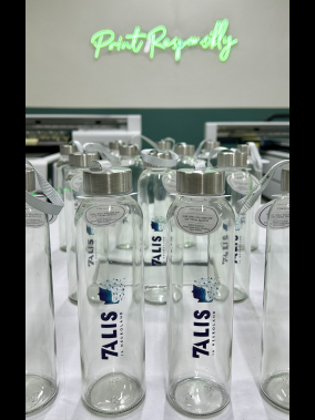 500 ml Cam Matara Şu Şişesi Kılıfsız