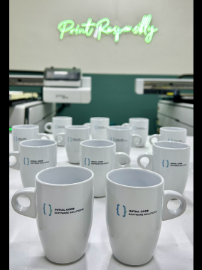 Süblimasyon Porselen Beyaz Latte Promosyon Kupa Bardak - Kutulu