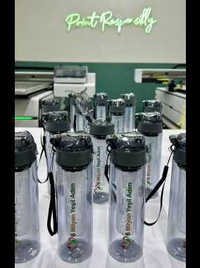 500 ML Detoks Filtreli Plastik Su Şişesi