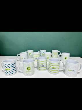 Porselen Süblimasyon Klasik Silindir Promosyon Kupa Bardak - Kutulu