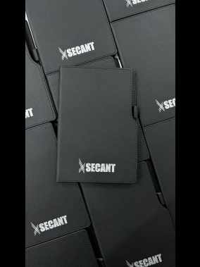 14,5 x 21 cm Termo Deri PU Sert Kapaklı Tarihsiz Defter, 224 Sayfa, 80 gr Ivory Krem Çizgili İç Kağıt, Kenar Boyalı, Kalem Tutuculu