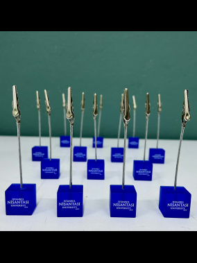 Renkli Küp Not Tutacağı