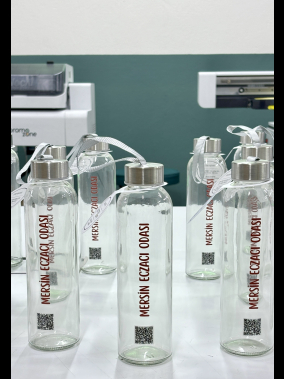 500 ml Cam Matara Şu Şişesi Kılıfsız