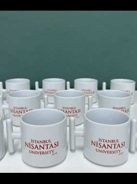 Süblimasyon Porselen T Kupa Bardak - Kutulu