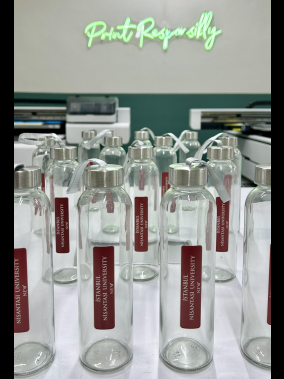 500 ml Cam Matara Şu Şişesi Kılıfsız