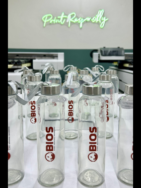 500 ml Cam Matara Şu Şişesi Kılıfsız