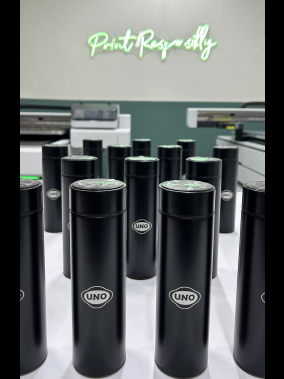 450 ML Isı Derecesi Gösteren Dijital Göstergeli Çelik Termos