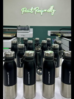 600 ml Çift Duvarlı Toz Boyalı Paslanmaz Çelik Termos