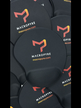 Addison 300152 Siyah Bileklikli Ekstra Kauçuk Kaplamalı Mouse Pad