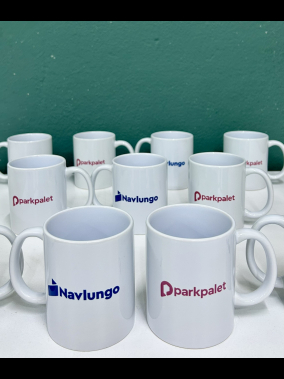 Porselen Süblimasyon Klasik Silindir Promosyon Kupa Bardak - Kutulu