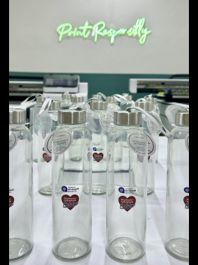 500 ml Cam Matara Şu Şişesi Kılıfsız