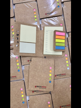 Geri Dönüşüm Renkli Yapışkanlı Notluk