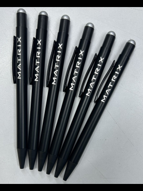 Lazer Baskı ile Renk Değiştiren Metal Tükenmez Kalem Touchpen