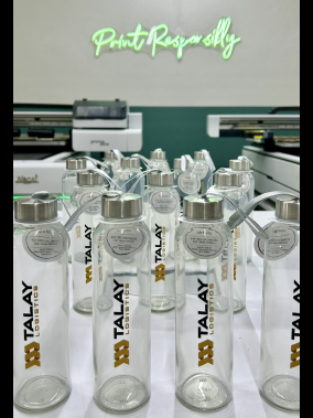 500 ml Cam Matara Şu Şişesi Kılıfsız