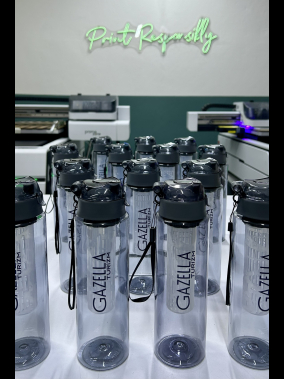 800 ML Detoks Filtreli Plastik Su Şişesi