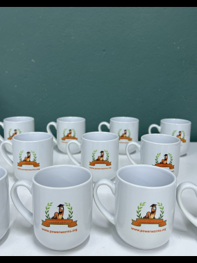 Porselen  Beyaz Bone Promosyon Kupa Bardak - Kutulu