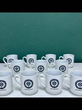 Porselen  Beyaz Bone Promosyon Kupa Bardak - Kutulu