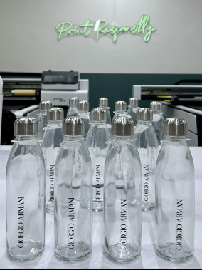 650 ml Renkli Cam Su Şişesi