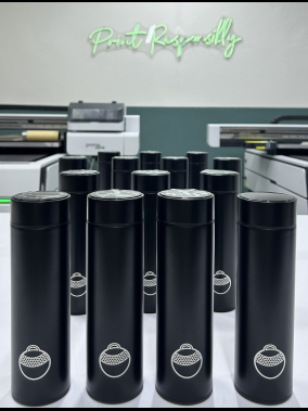 450 ML Isı Derecesi Gösteren Dijital Göstergeli Çelik Termos