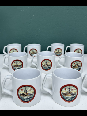 Porselen Süblimasyon Kısa Promosyon Kupa Bardak - Kutulu