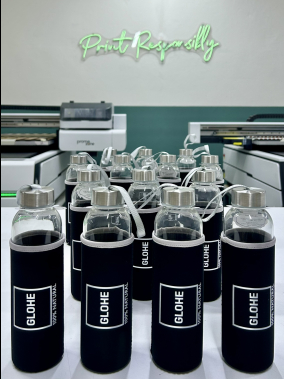 500 ml Kılıflı Cam Şişe