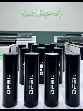 450 ML Isı Derecesi Gösteren Dijital Göstergeli Çelik Termos