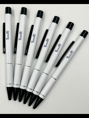 Jel Refil Basmalı Metal Tükenmez Kalem