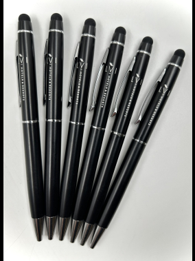 Çevirmeli Metal Dokunmatikli Touchpen Tükenmez Kalem