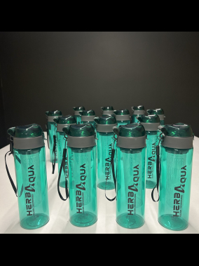 500 ML Detoks Filtreli Plastik Su Şişesi