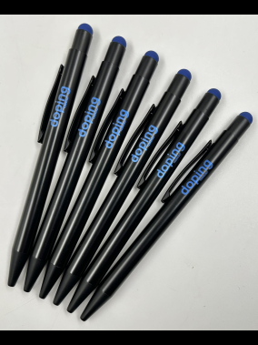 Lazer Baskıyla Renk Değişen Touchpen Metal Kalem