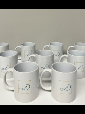 Porselen Süblimasyon Klasik Silindir Promosyon Kupa Bardak - Kutulu