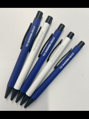 Rubber  Gövde Metal Tükenmez Kalem