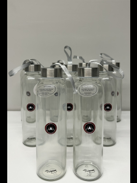 500 ml Cam Matara Şu Şişesi Kılıfsız