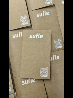 12,5 x 20 cm Kraft Kapak Terzi Dikiş Defter