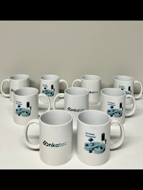 Porselen Süblimasyon Klasik Silindir Promosyon Kupa Bardak - Kutulu