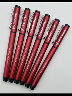 Kapaklı Metal Roller Jell Kalem