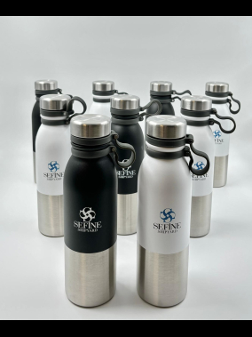 600 ml Çift Duvarlı Toz Boyalı Paslanmaz Çelik Termos