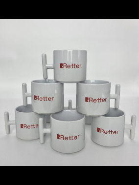 Süblimasyon Porselen T Kupa Bardak - Kutulu