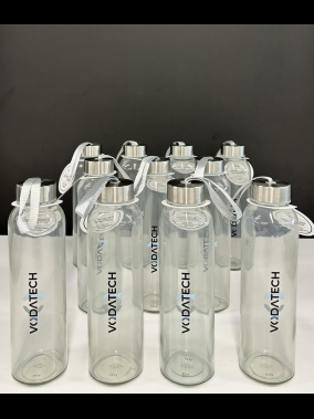 500 ml Cam Matara Şu Şişesi Kılıfsız