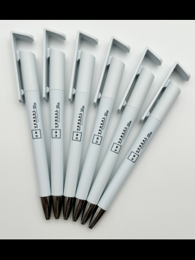 Telefon Standlı  Plastik Tükenmez Kalem