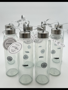 500 ml Cam Matara Şu Şişesi Kılıfsız