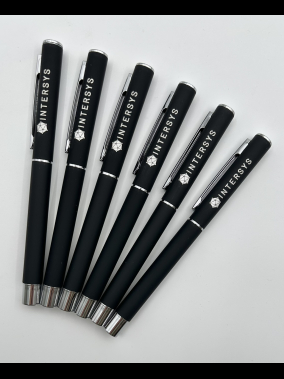 Metal Rubber Gövde Kapaklı Roller Kalem