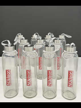 500 ml Cam Matara Şu Şişesi Kılıfsız