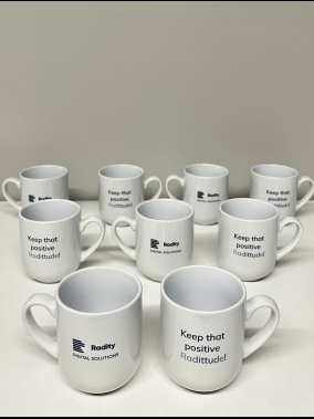 Porselen  Beyaz Bone Promosyon Kupa Bardak - Kutulu