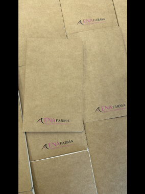 12,5 x 20 cm Kraft Kapak Terzi Dikiş Defter